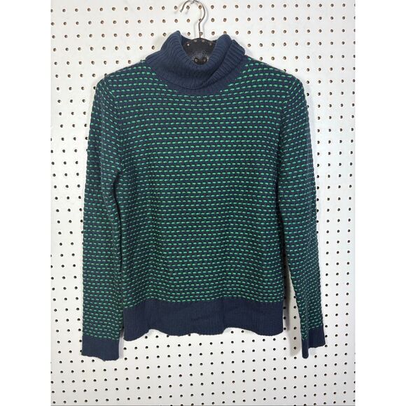 J. Crew Factory Other - J. Crew Factory Blue and Green Turtleneck Sweater